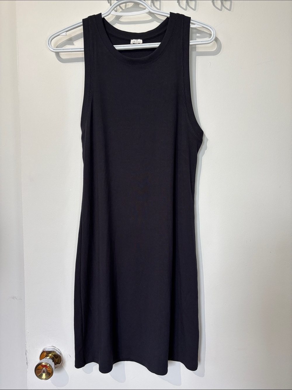 Wilfred Black Sleeveless Mini Tank Dress